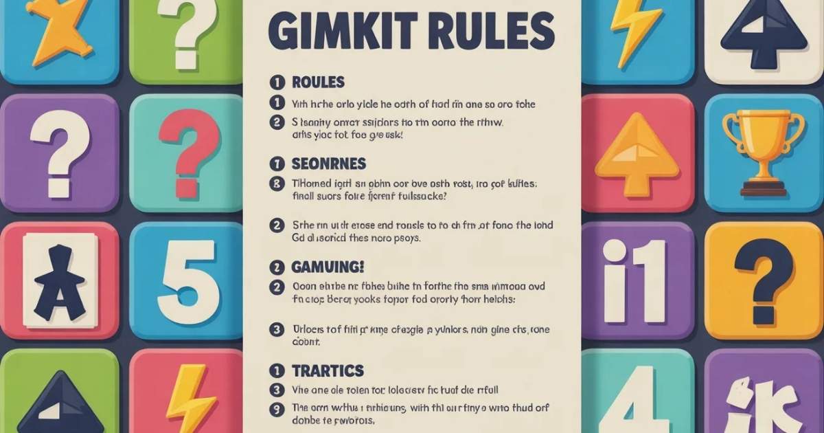 Simple Gimkit Rules to Stay Safe and Have Fun